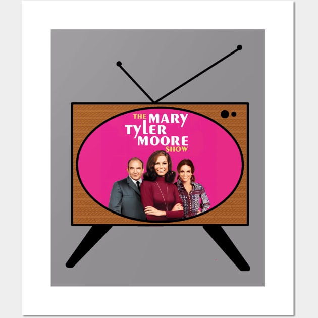 Mary Tyler Moore 70s Wall Art by The Angry Possum